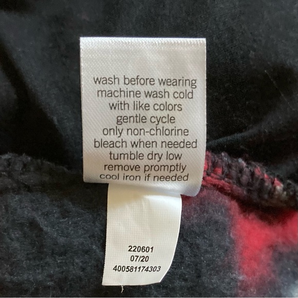 NWOT Sonoma Nordic Sherpa multi color Half Zip Popover size XL - Picture 10 of 12